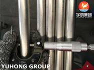 Uso inconsútil del condensador del tubo del acero de aleación del titanio de ASME SB338 GR7 UNS R52400