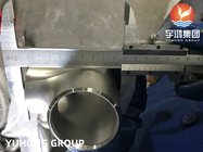 Fittings de tuberías de acero dúplex ASTM A815 WP-S S32750 que reducen el gas de aceite de té