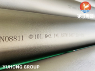 Tubos del tubo ASME B407 UNS N08810 Inconel SMLS de Incoloy del tubo de Bolier del cambiador de Nickel Alloy Heat del tonelero 88.9*3.05*10452M M