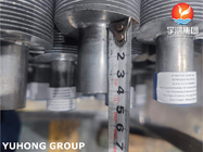 ASTM B163 Incoloy 825 tubo de aleación con aluminio Al1060 tubo de aleta extrudido para aplicaciones de refrigeración de petróleo y gas