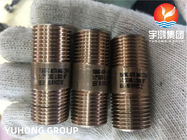 El níquel del cobre de ASTM B151 C70600 forjado roscó la instalación de tuberías B16.11