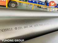 ASME SB163/ASTM B407/ASME SB829 tubo de la aleación de níquel 800H/800HT/800AT de Incoloy