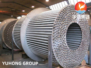 Capa de tubo de acero inoxidable para intercambiador de calor ASTM A182 F316L