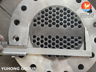 ASTM A36 / ASME SA36 Placa de acero de carbono forjado Placa de soporte para intercambiador de calor