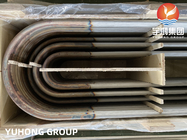 Tubo inconsútil de acero inoxidable de la curva en U de ASTM A213 TP304 para el cambiador de calor