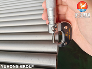 Los materiales utilizados para la fabricación de los tubos de acero de acero sin costura de tipo TP410 y de acero ferrítico de tipo martensítico