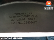 Capa de acero inoxidable de gran grosor ASTM A403 WP304L