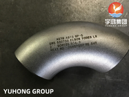 B16.9 Accesorios para tuberías ASTM A815 UNS S32750 Super duplex de acero Codo 90 grados