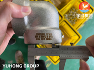 Interruptor de acero inoxidable B16.11 del codo CL6000# de 90 grados de ASTM A182 F316/316L