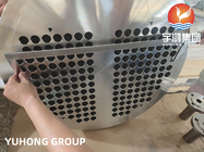 EN10028 1.4541 / F321 Placas de tubos forjados de acero inoxidable para intercambiadores de calor