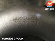 ASTM A403 WP347H-S 90 GRADOS. Soldadura de extremo de alta presión de la tubería de acero inoxidable del codo de LR que cabe