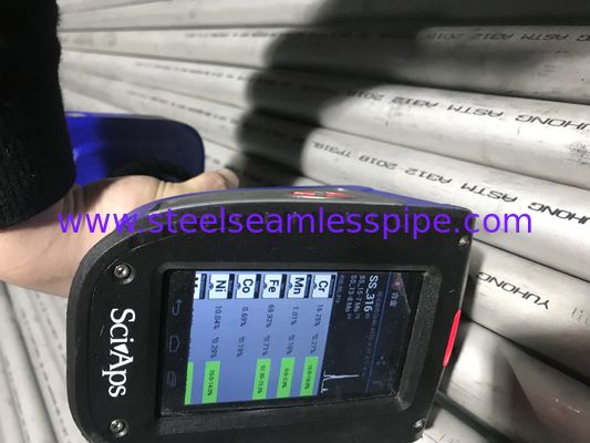 Tubería de acero inconsútil soldada con autógena TP304/TP304L ASTM A312 ASME SA312 ISO9001 de la aleación