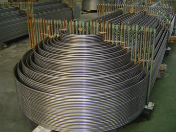 Tubo para intercambiadores de calor, tipo de curva en U, tubo para intercambiadores de calor de acero inoxidable ASTM 213, ASME SA213, ASTM A789, ASME SA789