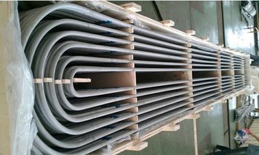 Tubo para intercambiadores de calor, tipo de curva en U, tubo para intercambiadores de calor de acero inoxidable ASTM 213, ASME SA213, ASTM A789, ASME SA789