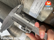 Calentador espiral del tubo de aleta de la transferencia de calor del tubo aletado de ASTM A312 TP304H HFW 304