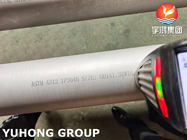 Uso de alta temperatura en frío de acero inoxidable del tubo sin soldadura de ASTM A312 TP304H