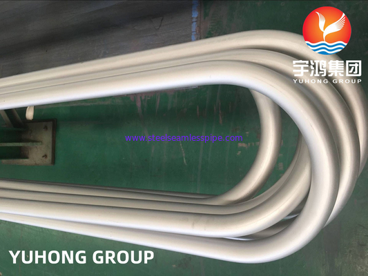 ASME SB444 Inconel 625 / UNS N06625 Tubo sin costura de acero de aleación de níquel U Bend