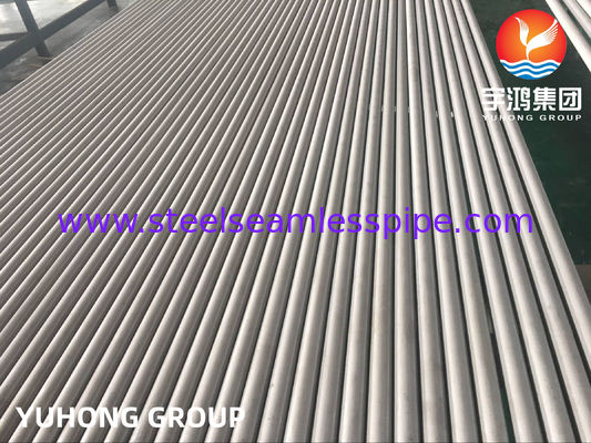 ASTM A213 Tubo sin costura de acero inoxidable Espesor mínimo de pared Evaporador Condensador