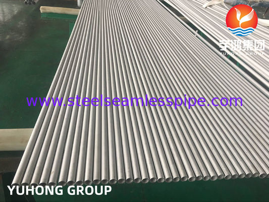 Tubo sin costura de acero inoxidable ASTM A 213 TP304/304L, TP316L, TP310S, TP316Ti, TP321/321H, TP347, TP317 Alta resistencia para aplicación en intercambiadores de calor, calderas de calefacción