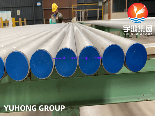 Tubería de acero inoxidable a dos caras, ASTM A790 S31803 (2205/1,4462), UNS S32750 (1,4410) UNS32304, UNS32760