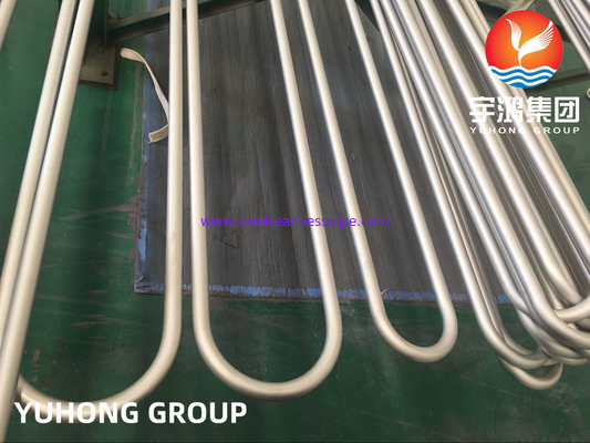 ASME SB444 Inconel 625 / UNS N06625 Tubo sin costura de acero de aleación de níquel U Bend