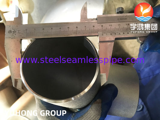 Codo de radio largo ASTM A403 WP347H-S de 90° para tuberías de proceso a alta temperatura