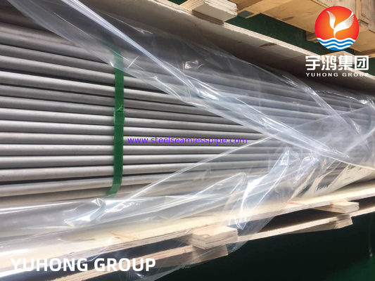 El tubo de intercambiador de calor sin costura de acero inoxidable ASME SA213 TP321 1.4541