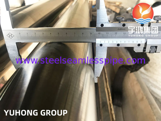 ASTM B729 ALEACIÓN 20 / UNS NO8020 HASTELLOY TUBO INCONSÚTIL 100% UT