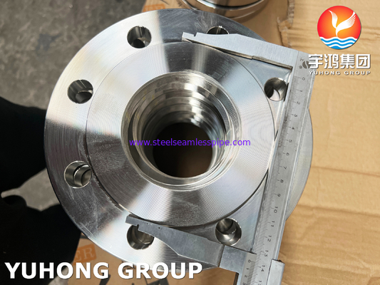 BS4504 (EN 1092-1) F316L Flange atornillado de acero inoxidable, hilos BSPP PN16 tipo forjado