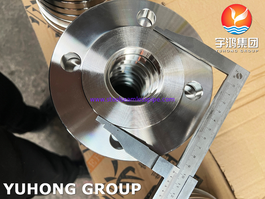 BS4504 (EN 1092-1) F316L Flange atornillado de acero inoxidable, hilos BSPP PN16 tipo forjado