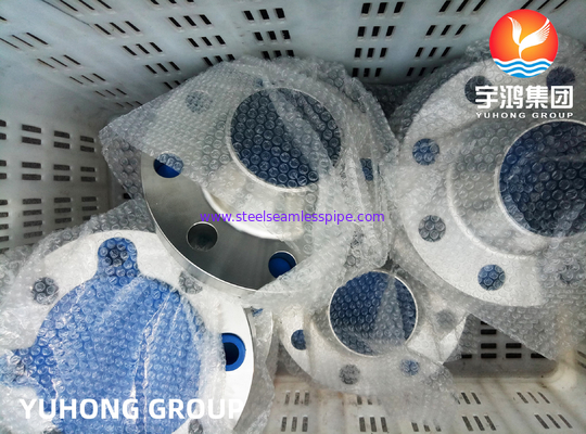 ASTM A182 F347 Flange de cuello de soldadura de acero inoxidable, cara RF / RTJ para aplicaciones de alta temperatura