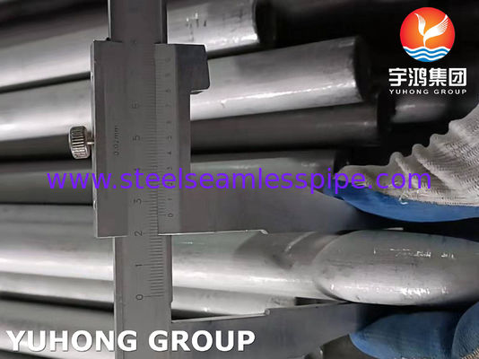 Tubo de intercambiador de calor con curva en U de acero inoxidable ASTM A213 TP317L 100% ET