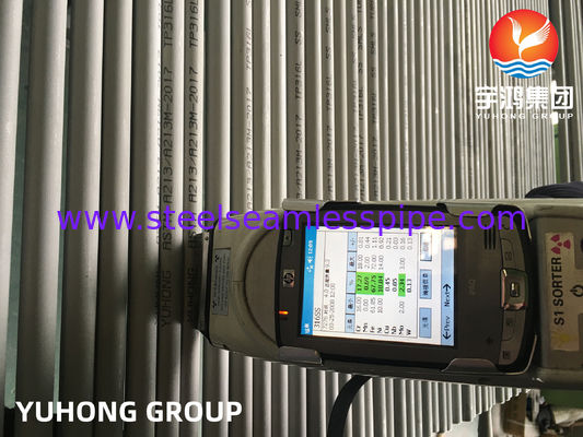 Tubo sin costura de acero inoxidable ASTM A213 TP316L, estirado en frío, para aplicaciones de intercambiadores de calor y calderas