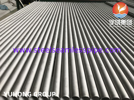 Tubo sin costura de acero inoxidable ASTM A269 TP304 decapado y recocido para intercambiador de calor con prueba PMI