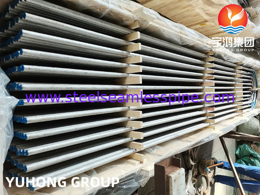 SA213 TP316L (UNS S31603, 1.4404) Tubo de intercambiador de calor U Bend con tratamiento de solución, encurtido y pasivado