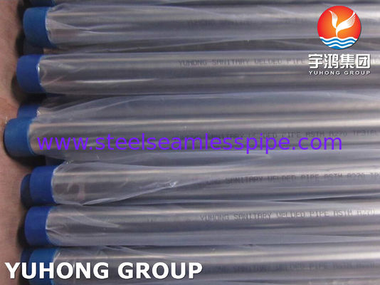 Tubo sin costuras de acero inoxidable sanitario ASTM A270 TP316L con superficie recocida brillante y resistencia a la corrosión