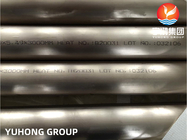 Acero de aleación de cobre níquel ASTM B466 UNS C70600 2.0872 Tubo sin costura