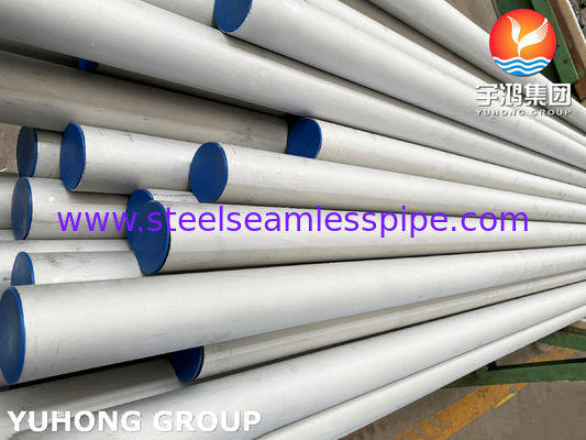 Tubo de acero inoxidable austenítico de alta aleación resistente al calor EN10216-5 1.4841 / X15CrNiSi25-21 / AISI 314 para hornos industriales