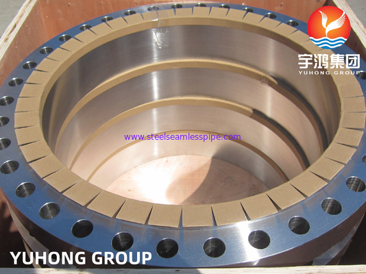 Brida de cuerpo de acero dúplex, ASTM A182 Grado F51 (UNS S31803), Adecuada para entornos corrosivos