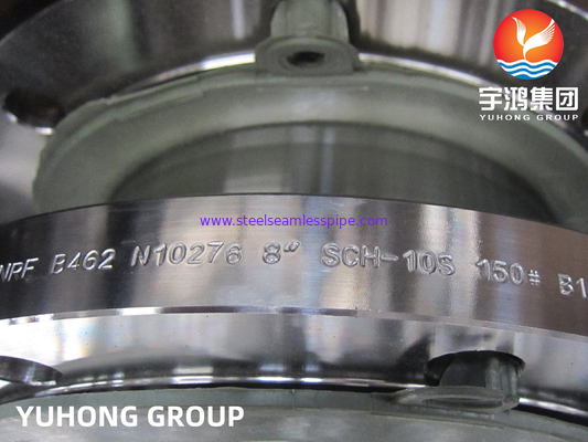 C276 Flange de Hastelloy, ASTM B462 UNS N10276, Conexiones de tuberías resistentes a la corrosión