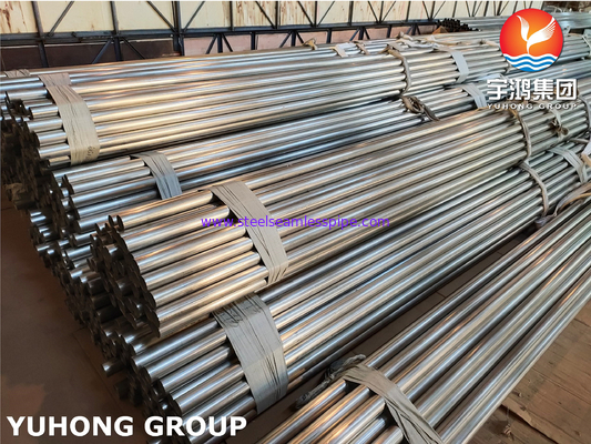 Tubo soldado de acero inoxidable, ASTM A249 TP304 / UNS S30400 / SUS 304, para calderas o sobrecalentadores
