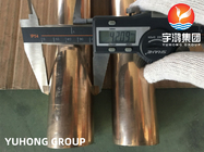 Unidad de refrigeración de tubería sin costura de acero de aleación de cobre y níquel ASTM B466 C70600