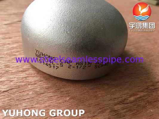 A403 WP304L-S Tapa, B16.9 Acero Inoxidable de Bajo Carbono para Soldadura a Tope para Ingeniería Hidráulica