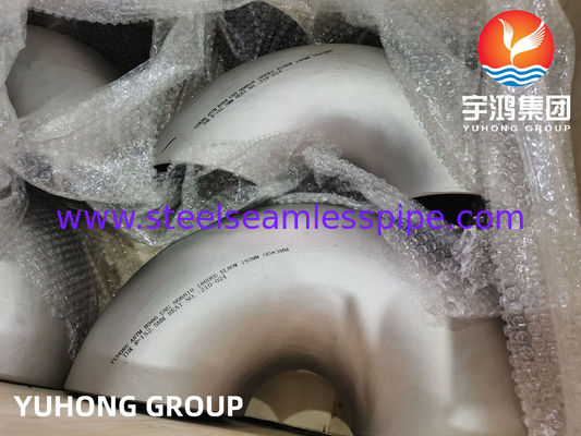 Accesorios de soldadura por extremo de aleación de níquel, Incoloy 800H LR codo 90/180 grados, para centrales nucleares