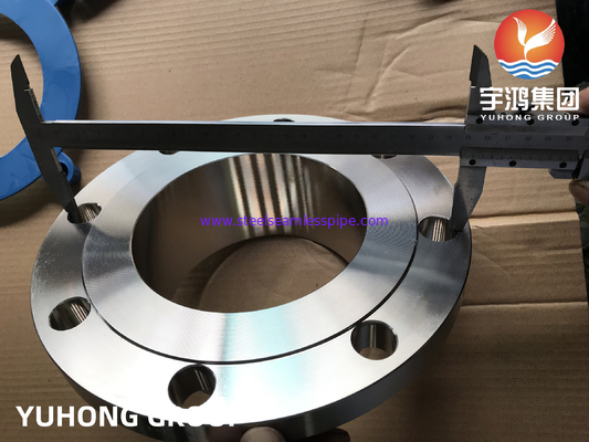 ASME A182 F304/f304L/F316 / F316L Brida de acero deslizamiento inoxidable en la brida soldadura cuello brida RF FF