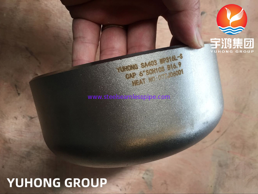 Cambiador de las colocaciones B16.9 ASTM A403 WP316 L-S Oil Gas Heat de la soldadura de extremo del casquillo