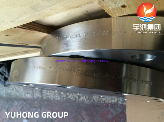 Flange de acero forjado ASTM A182 F317L / UNS S31703 / 1.4449 Flange ciego de acero inoxidable