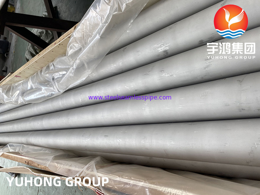 Tubo sin costuras de acero inoxidable ASTM A312 TP310S para aplicaciones industriales de alta corrosión