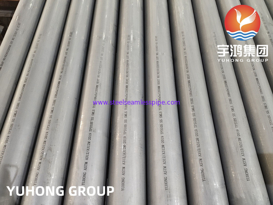 Tubo sin costuras de acero inoxidable ASTM A312 TP310S para aplicaciones industriales de alta corrosión