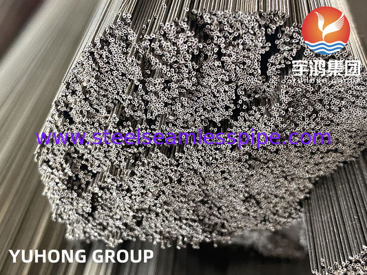 Tubo capilar de acero inoxidable brillante recocido ASTM A213 / ASTM A269 TP304/304L TP316/316L 19.05 X 1.65 X 6096MM